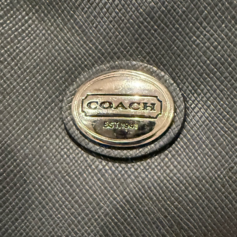 Coach Black Peyton Cora Domed Satchel Convertible Crossbody EUC with Dust Bag - Picture 15 of 15
